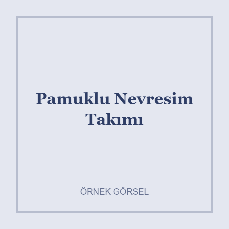 Örnek – Pamuklu Nevresim Takımı